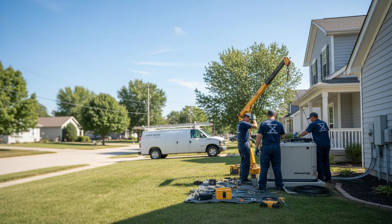 Generator Installation in Ellwood City, PA near me